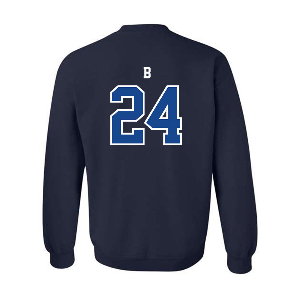 Creighton - NCAA Men's Basketball : Junior B - Classic Shersey Crewneck Sweatshirt-1