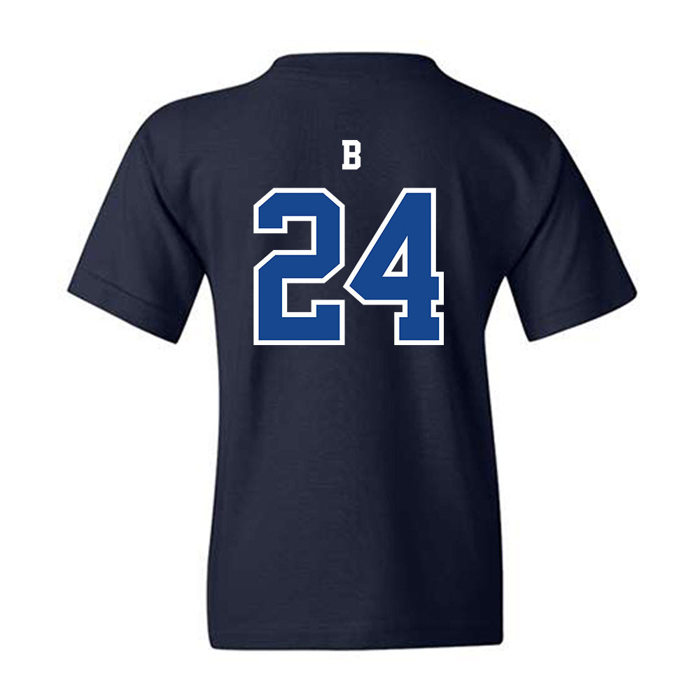 Creighton - NCAA Men's Basketball : Junior B - Classic Shersey Youth T-Shirt-1