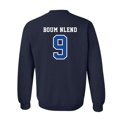 Creighton - NCAA Men's Soccer : Amos Boum Nlend - Classic Shersey Crewneck Sweatshirt-1