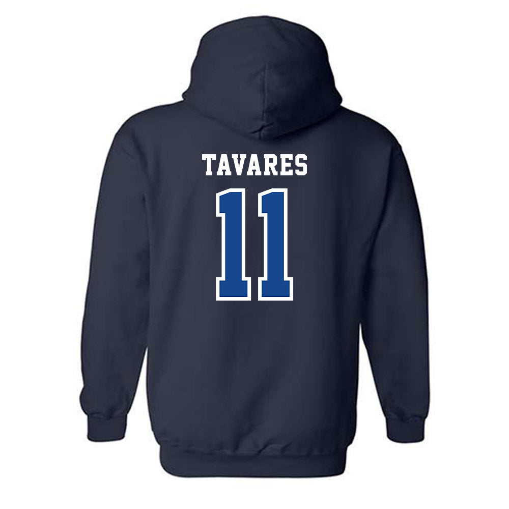 Creighton - NCAA Men's Soccer : Carter Tavares - Classic Shersey Hooded Sweatshirt-1