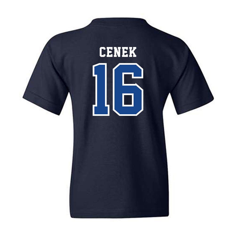 Creighton - NCAA Men's Soccer : Nick Cenek - Classic Shersey Youth T-Shirt-1