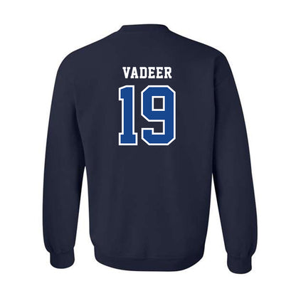 Creighton - NCAA Baseball : Hunter VaDeer - Classic Shersey Crewneck Sweatshirt-1