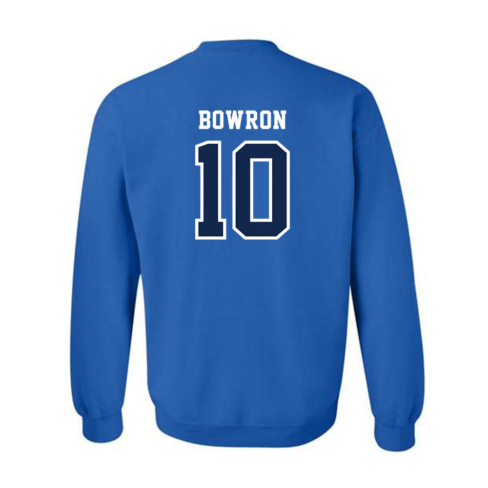 Creighton - NCAA Baseball : Nick Bowron - Classic Shersey Crewneck Sweatshirt-1