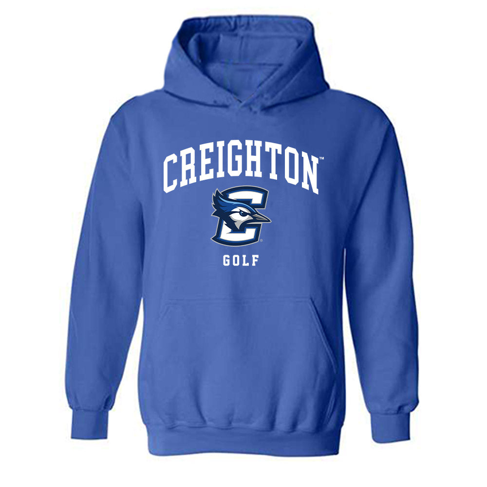 Creighton - NCAA Men's Golf : JJ Bordeaux - Classic Shersey Hooded Sweatshirt-0