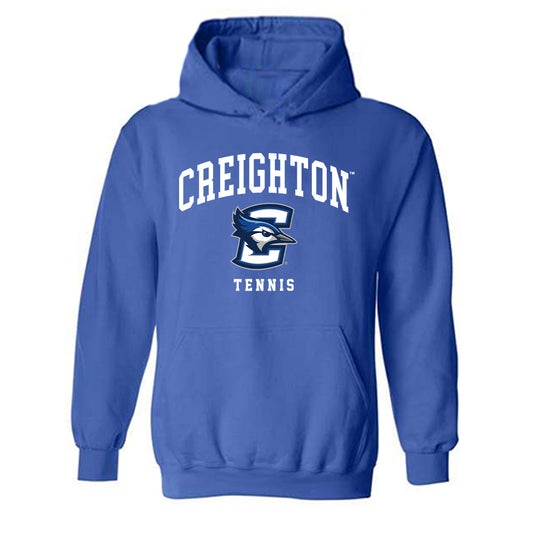 Creighton - NCAA Men's Tennis : Zachary Kuo - Classic Shersey Hooded Sweatshirt-0