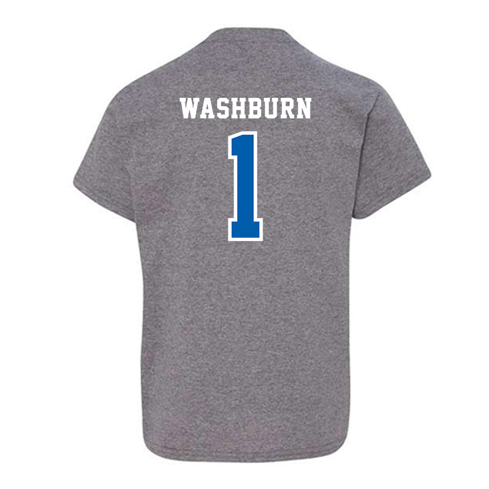 Creighton - NCAA Baseball : Joe Washburn - Classic Shersey Youth T-Shirt-1