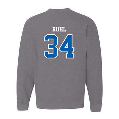 Creighton - NCAA Baseball : Jakob Ruhl - Classic Shersey Crewneck Sweatshirt-1
