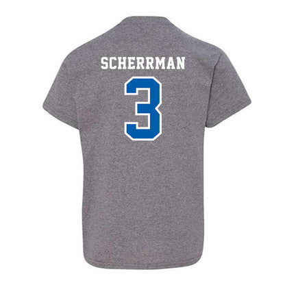 Creighton - NCAA Baseball : Matt Scherrman - Classic Shersey Youth T-Shirt-1