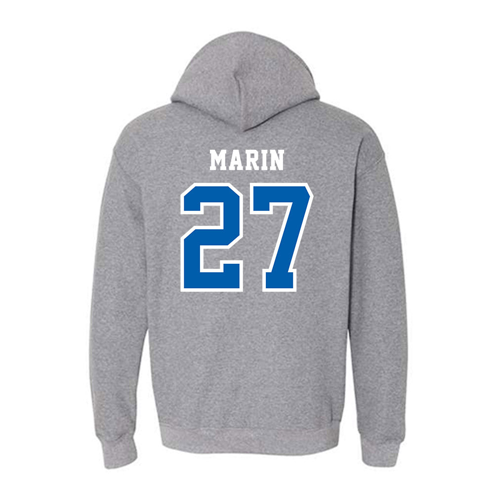 Creighton - NCAA Men's Soccer : Santiago Marin - Classic Shersey Hooded Sweatshirt-1