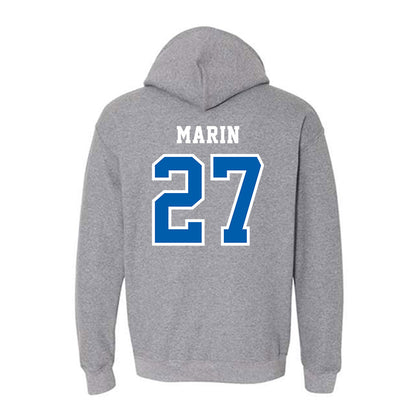 Creighton - NCAA Men's Soccer : Santiago Marin - Classic Shersey Hooded Sweatshirt-1
