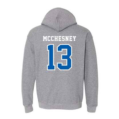 Creighton - NCAA Men's Basketball : Liam Mcchesney - Classic Shersey Hooded Sweatshirt-1