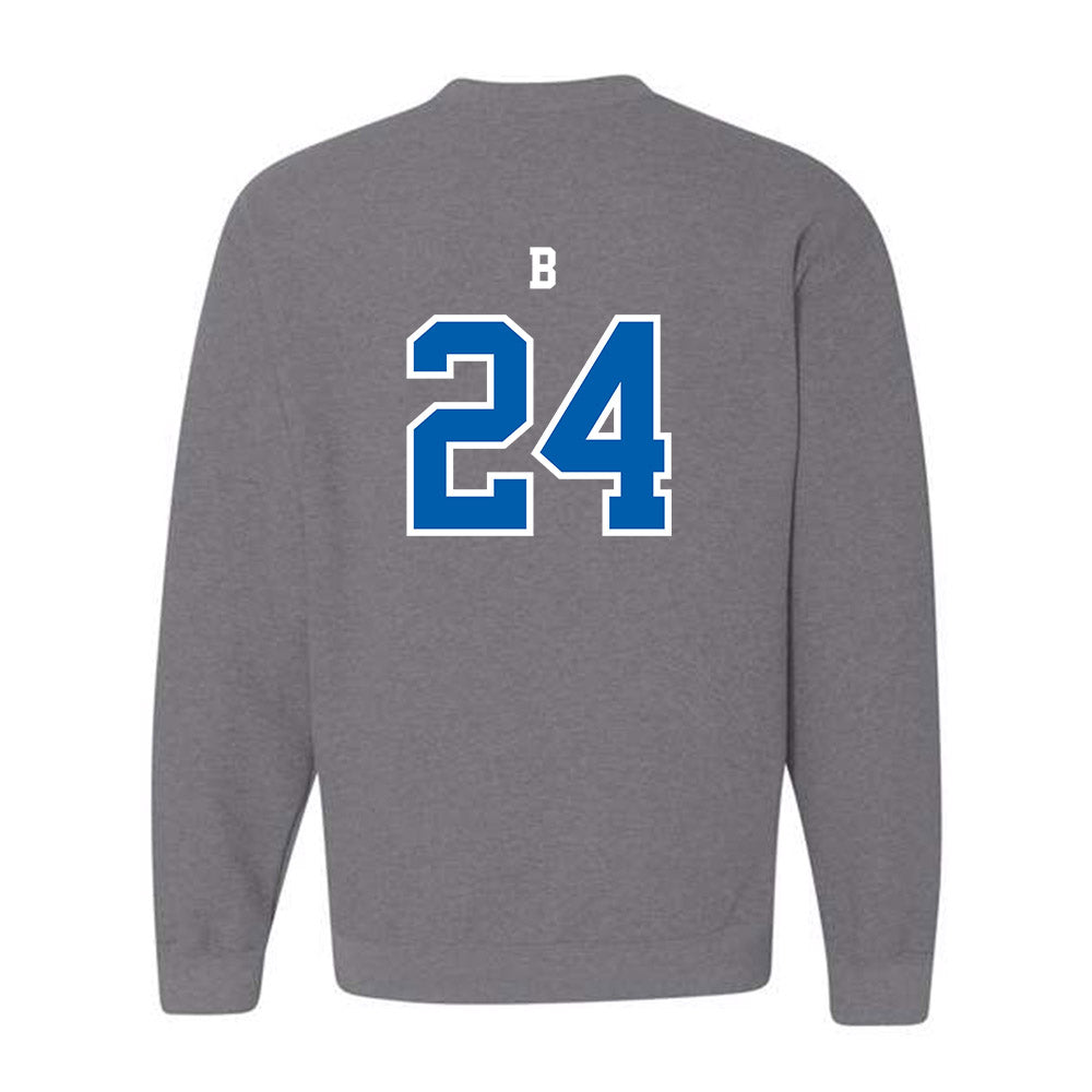 Creighton - NCAA Men's Basketball : Junior B - Classic Shersey Crewneck Sweatshirt-1