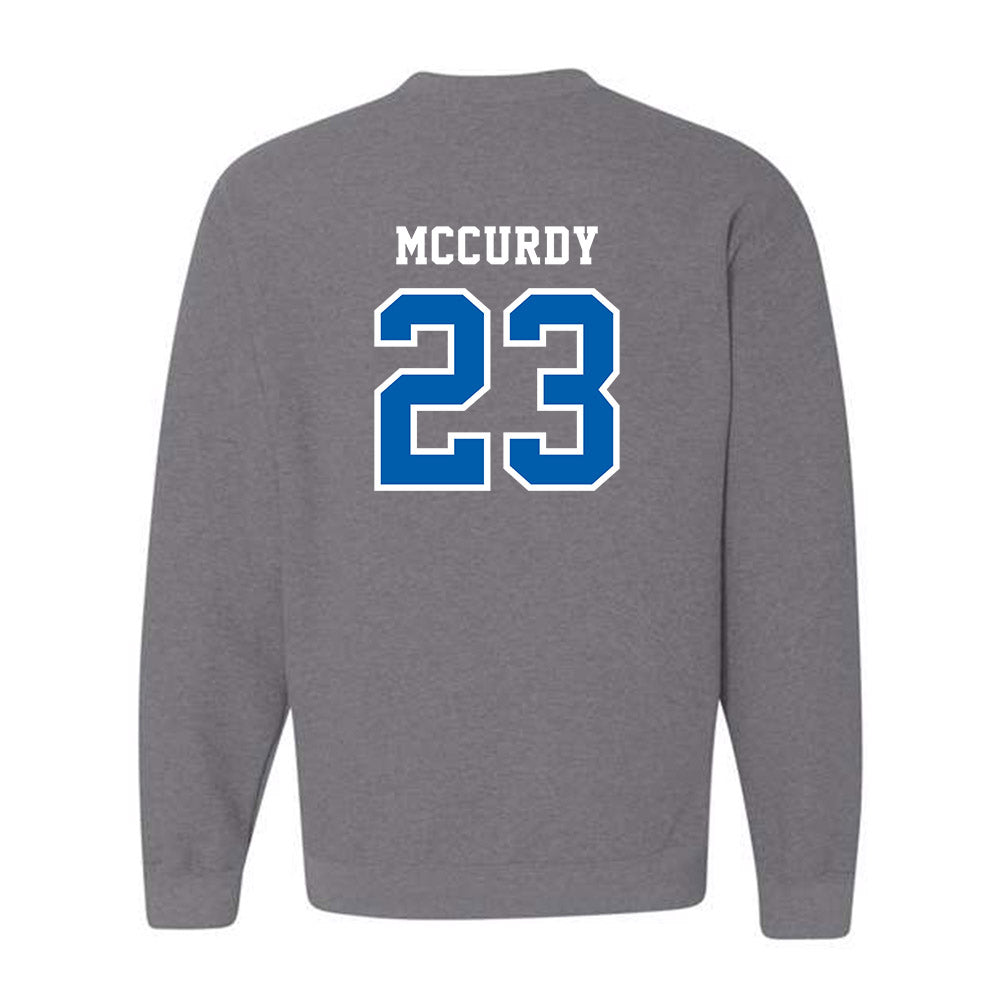 Creighton - NCAA Baseball : Mason McCurdy - Classic Shersey Crewneck Sweatshirt-1
