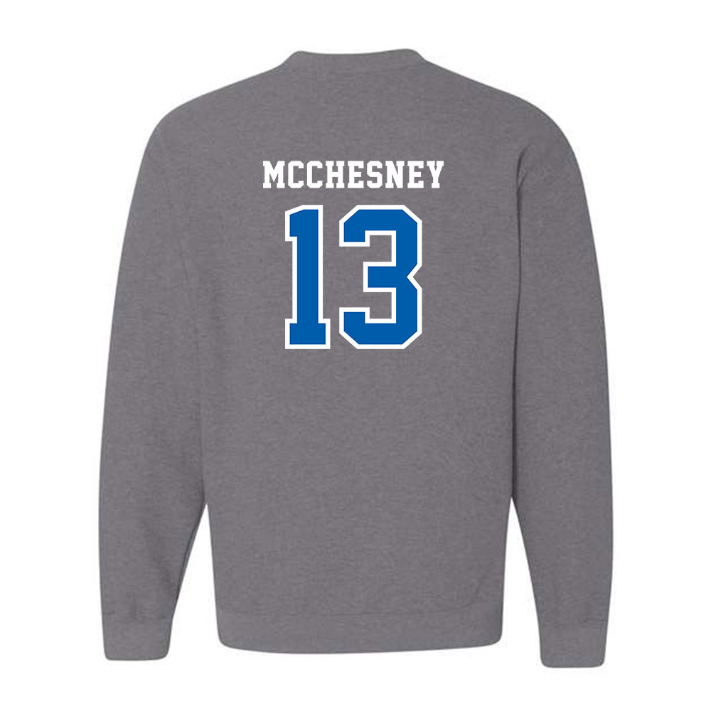 Creighton - NCAA Men's Basketball : Liam Mcchesney - Classic Shersey Crewneck Sweatshirt-1