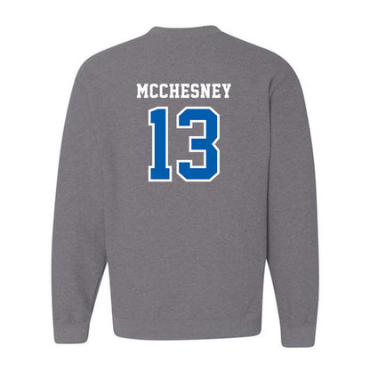 Creighton - NCAA Men's Basketball : Liam Mcchesney - Classic Shersey Crewneck Sweatshirt-1