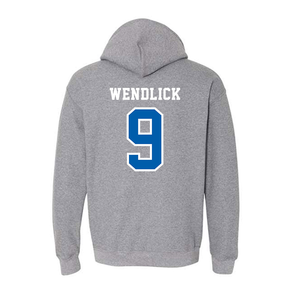Creighton - NCAA Women's Volleyball : Sophia Wendlick - Classic Shersey Hooded Sweatshirt-1