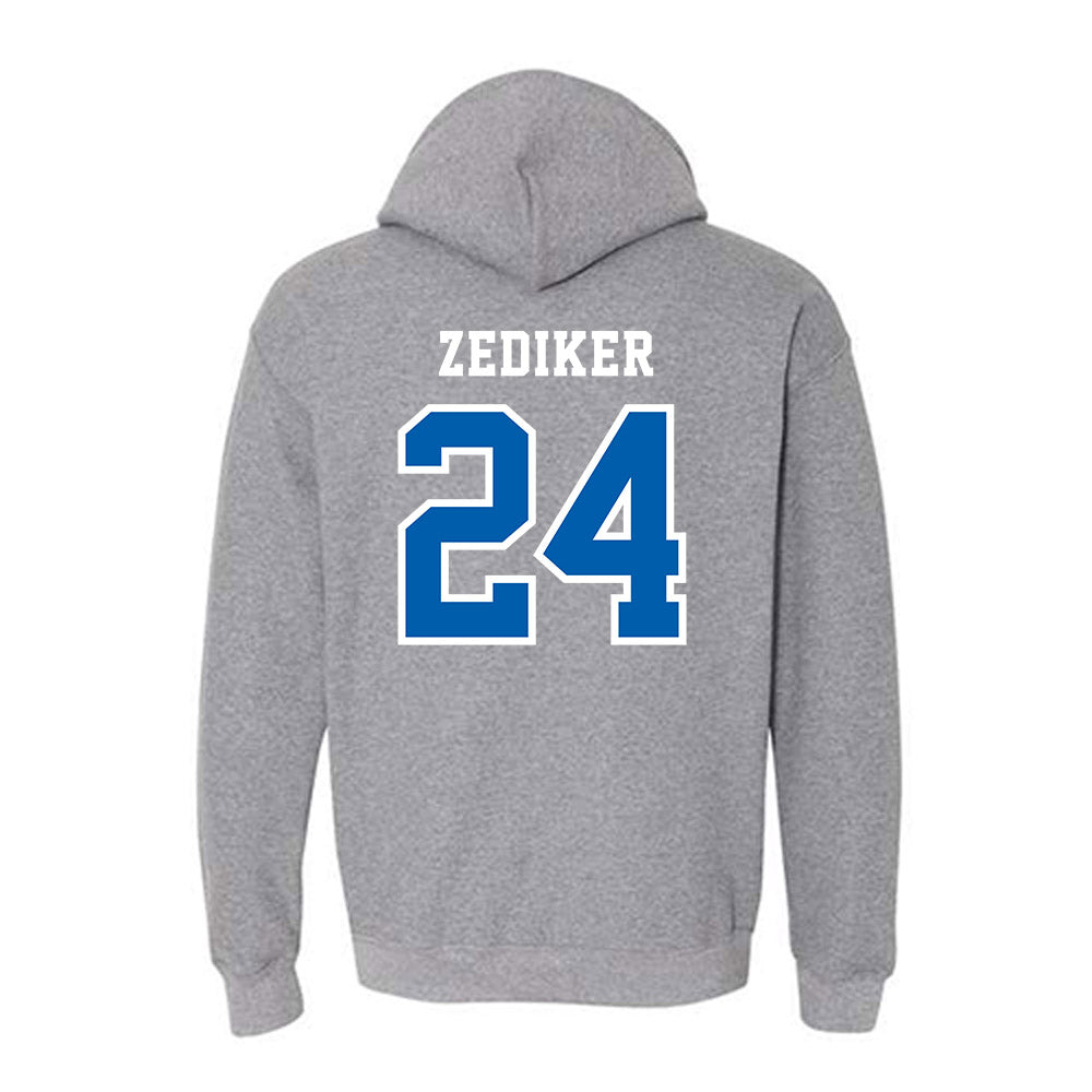 Creighton - NCAA Women's Basketball : Ava Zediker - Classic Shersey Hooded Sweatshirt-1