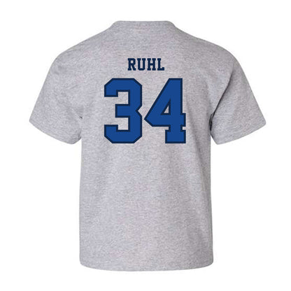 Creighton - NCAA Baseball : Jakob Ruhl - Classic Shersey Youth T-Shirt-1