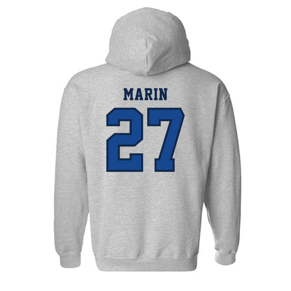 Creighton - NCAA Men's Soccer : Santiago Marin - Classic Shersey Hooded Sweatshirt-1