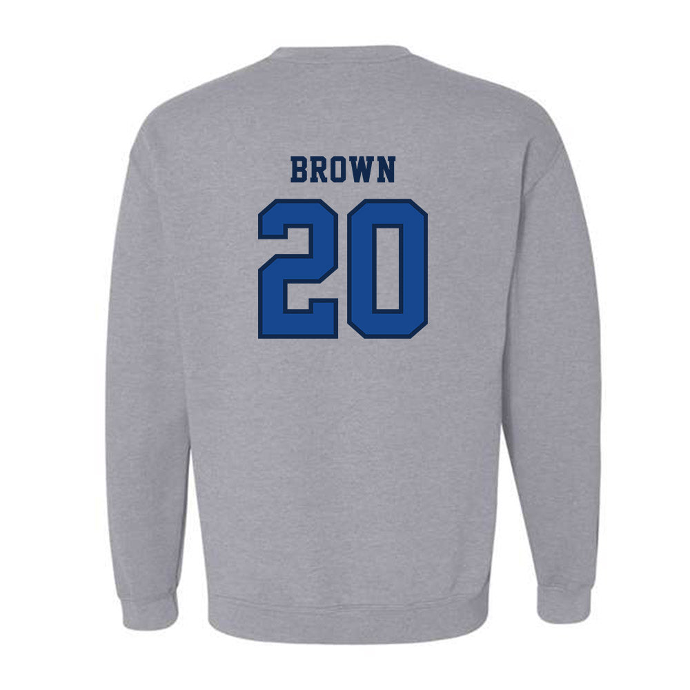 Creighton - NCAA Women's Soccer : Kelis Brown - Classic Shersey Crewneck Sweatshirt-1