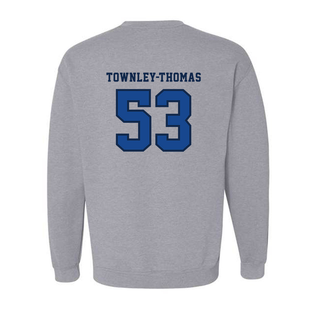 Creighton - NCAA Men's Basketball : Joshua Townley-Thomas - Classic Shersey Crewneck Sweatshirt-1