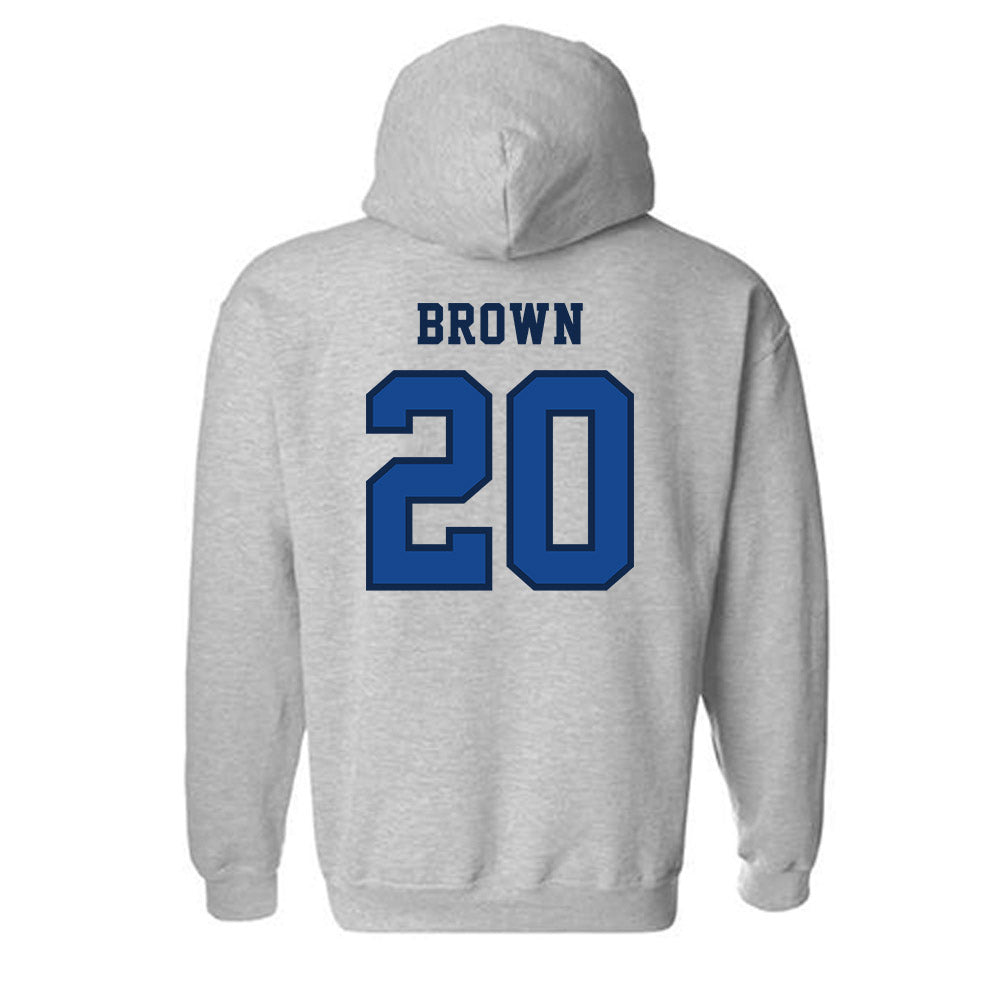 Creighton - NCAA Women's Soccer : Kelis Brown - Classic Shersey Hooded Sweatshirt-1