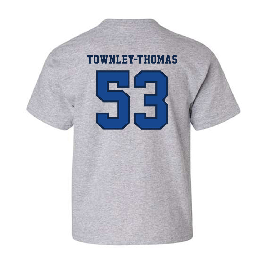 Creighton - NCAA Men's Basketball : Joshua Townley-Thomas - Classic Shersey Youth T-Shirt-1