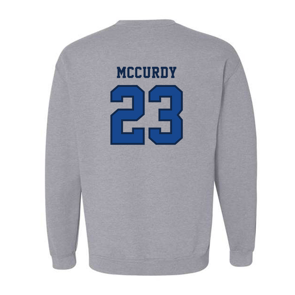 Creighton - NCAA Baseball : Mason McCurdy - Classic Shersey Crewneck Sweatshirt-1