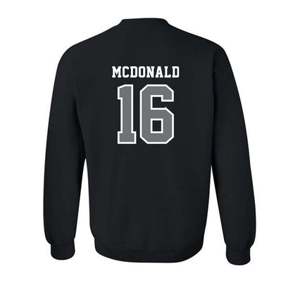 Creighton - NCAA Baseball : John McDonald - Classic Shersey Crewneck Sweatshirt-1