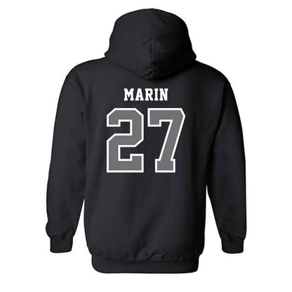 Creighton - NCAA Men's Soccer : Santiago Marin - Classic Shersey Hooded Sweatshirt-1