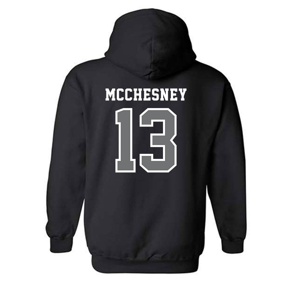 Creighton - NCAA Men's Basketball : Liam Mcchesney - Classic Shersey Hooded Sweatshirt-1