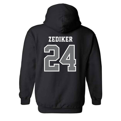 Creighton - NCAA Women's Basketball : Ava Zediker - Classic Shersey Hooded Sweatshirt-1
