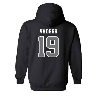 Creighton - NCAA Baseball : Hunter VaDeer - Classic Shersey Hooded Sweatshirt-1