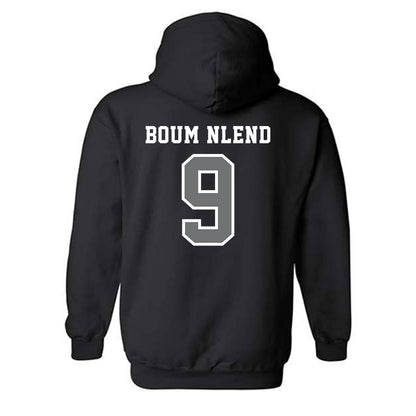 Creighton - NCAA Men's Soccer : Amos Boum Nlend - Classic Shersey Hooded Sweatshirt-1