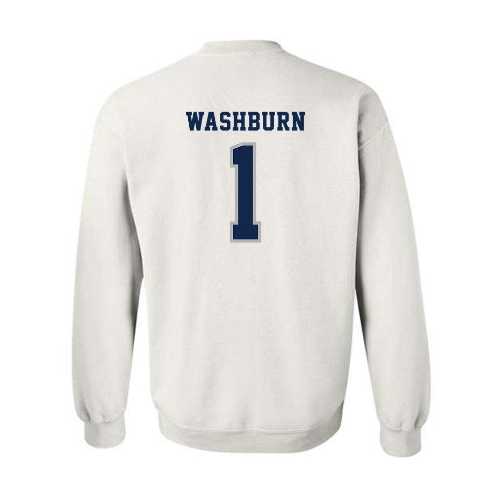 Creighton - NCAA Baseball : Joe Washburn - Classic Shersey Crewneck Sweatshirt-1