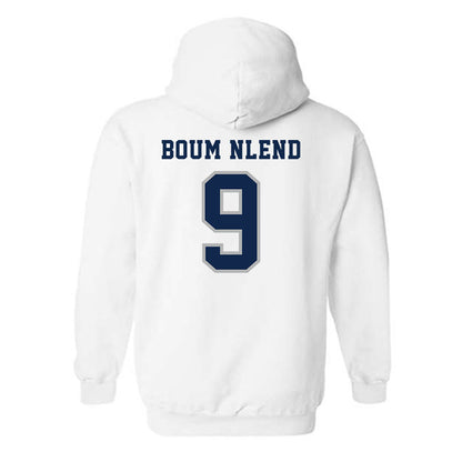 Creighton - NCAA Men's Soccer : Amos Boum Nlend - Classic Shersey Hooded Sweatshirt-1