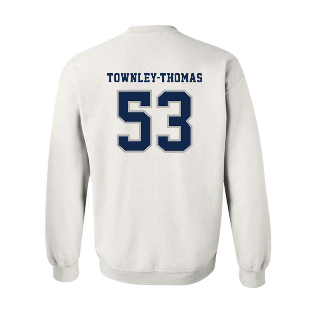 Creighton - NCAA Men's Basketball : Joshua Townley-Thomas - Classic Shersey Crewneck Sweatshirt-1