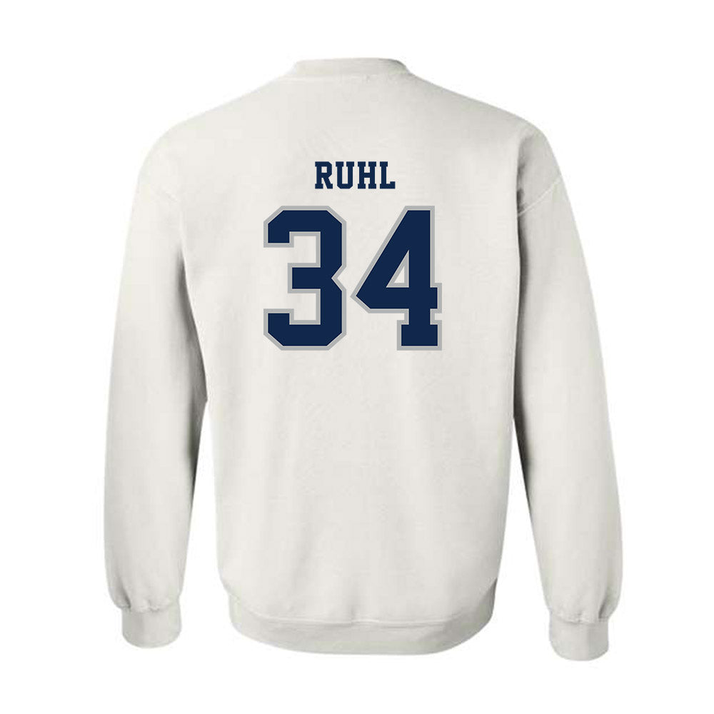 Creighton - NCAA Baseball : Jakob Ruhl - Classic Shersey Crewneck Sweatshirt-1