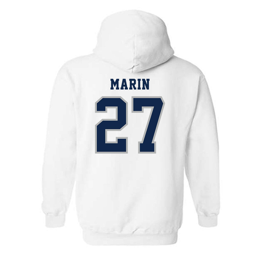 Creighton - NCAA Men's Soccer : Santiago Marin - Classic Shersey Hooded Sweatshirt-1