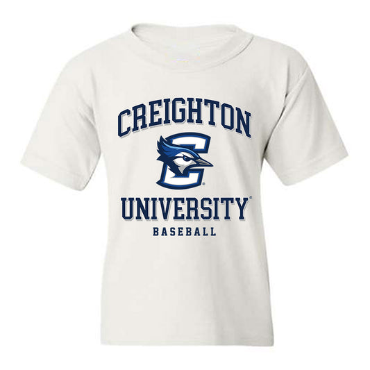 Creighton - NCAA Baseball : Jaxon Goldberg - Classic Shersey Youth T-Shirt-0