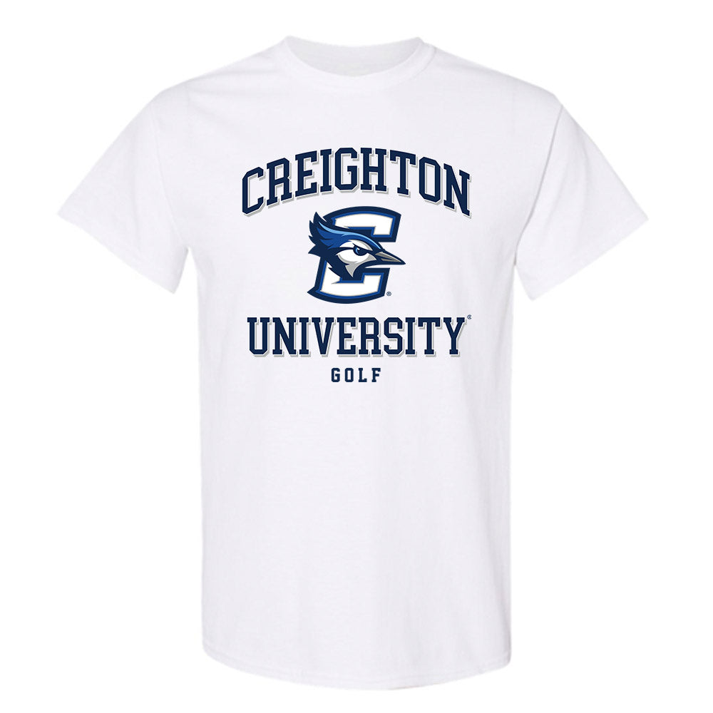 Creighton - NCAA Men's Golf : Owen Mackin - Classic Shersey T-Shirt-0