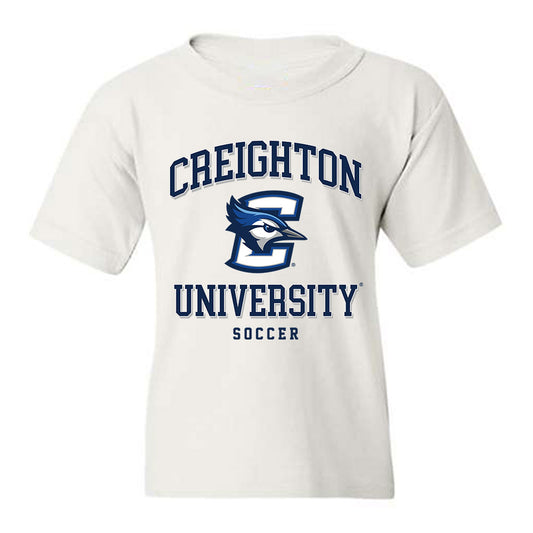 Creighton - NCAA Men's Soccer : Ange Gbe - Classic Shersey Youth T-Shirt-0
