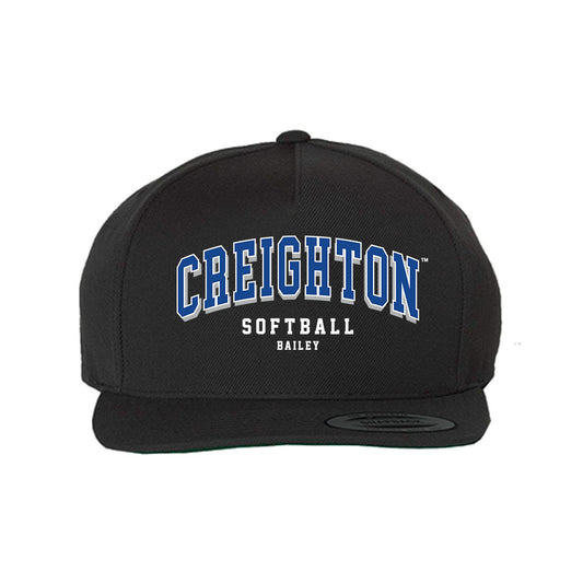 Creighton - NCAA Softball : Emma Bailey - Snapback Hat-0