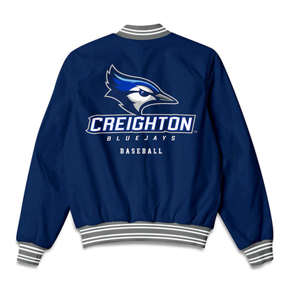 Creighton - NCAA Baseball : JT Adams - Bomber Jacket-1