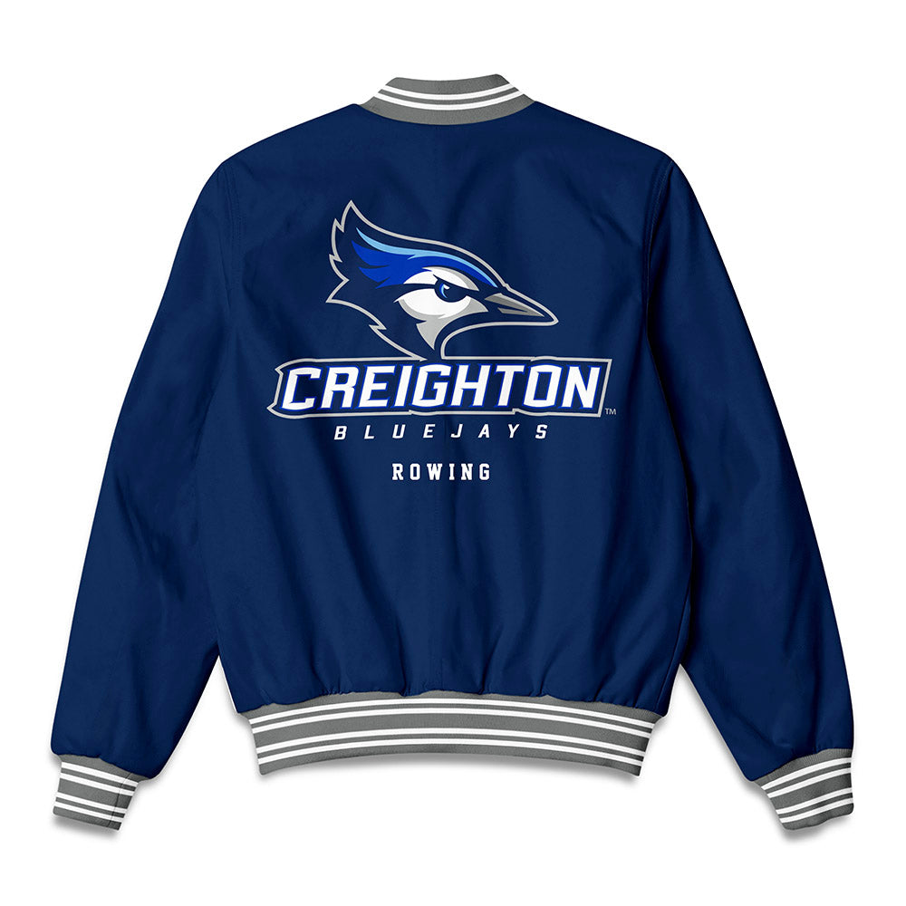 Creighton - NCAA Women's Rowing : Jaimie Gale - Bomber Jacket-1