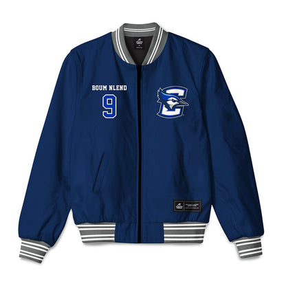 Creighton - NCAA Men's Soccer : Amos Boum Nlend - Bomber Jacket-0