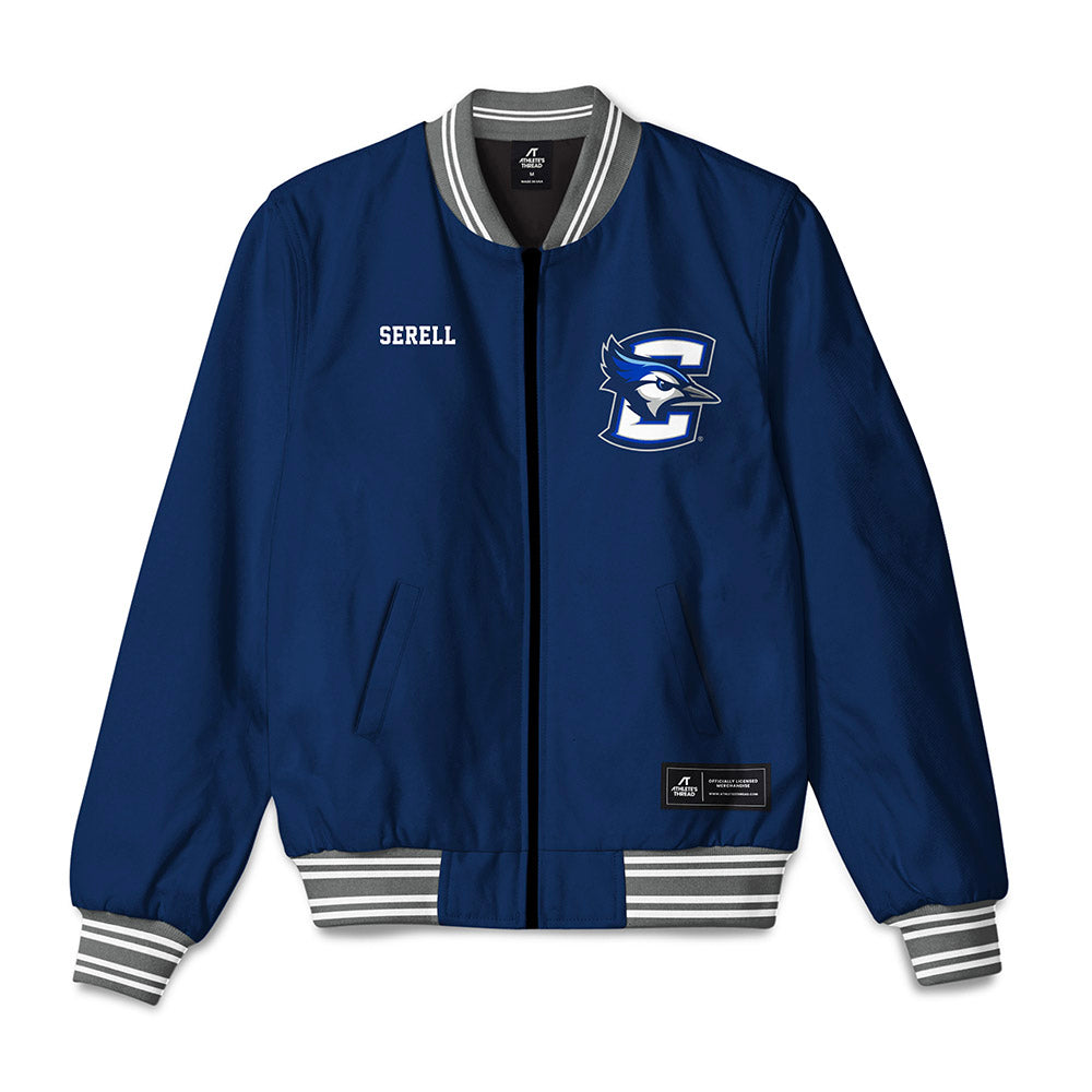 Creighton - NCAA Women's Track & Field : Alaire Serell - Bomber Jacket-0