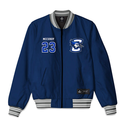 Creighton - NCAA Baseball : Mason McCurdy - Bomber Jacket-0