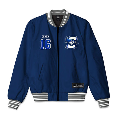 Creighton - NCAA Men's Soccer : Nick Cenek - Bomber Jacket-0