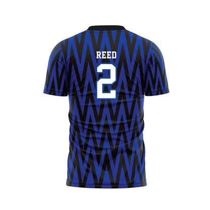 Creighton - NCAA Men's Soccer : Matthew Reed - Blue Soccer Jersey-1